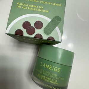 LANIEGE matcha sleeping lip mask 🍵